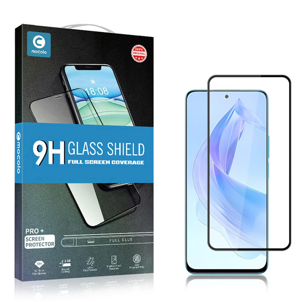 MOCOLO For Honor 90 Lite 5G Screen Protector Anti-Shatter Silk Printing Tempered Glass Film