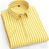 9 Colors Men's Short Sleeve Shirts Striped Business Shirts Formal Shirts Daily Wear Large Sizes XS-6XL