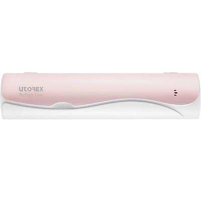 Utorex Perfect Care Rechargeable Portable Toothbrush Sterilizer, Pink, UV-C