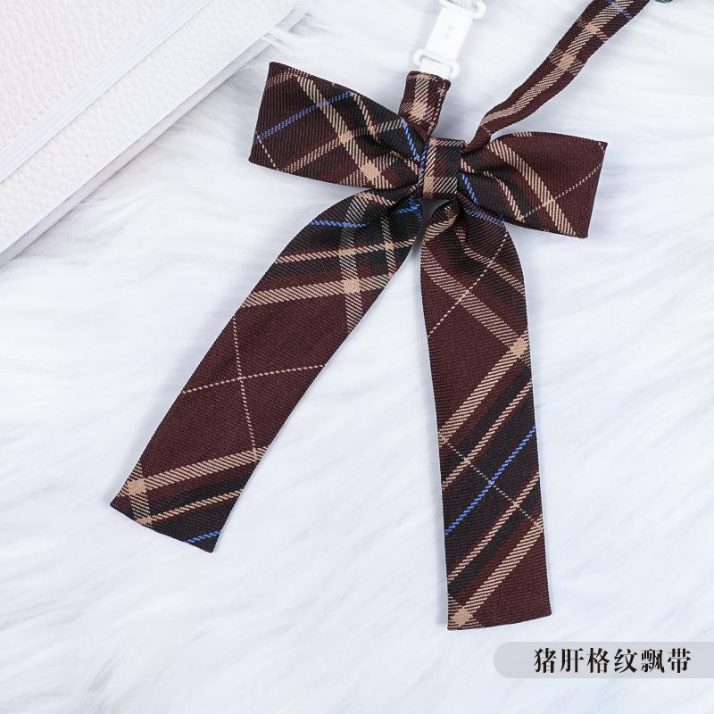Jk Female Collar Flower Japanese Korean Version Free College Style Streamer Bow Bow Graduation Photo Male Tie Sailor Suit Tide