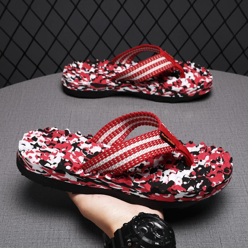 

Летние мужские тапочки очень большого размера летние шлепанцы 45 для отдыха на природе 46 наружная одежда массажные сандалии домашние сандалии 47 37 красный