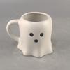 Creative Cute Ghost Ceramic Mug Hand Painted Halloween Party Scene Decoration Funny Water Mug