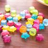 20pcs Reusable Ice Cube Mold 3D Ice Cube Multicolor Cooling Tool Plastic Ice Cube Refreezable Ice Cube