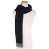 Excellent LOUIS VUITTON Scarf Escharp monogram gradient Noir cashmere M71607 Used