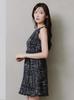 Tweed mini dress SWFO254176NVY0