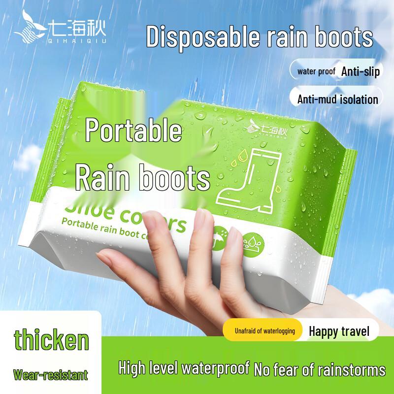 Unisex Disposable Waterproof Rain Shoe Covers