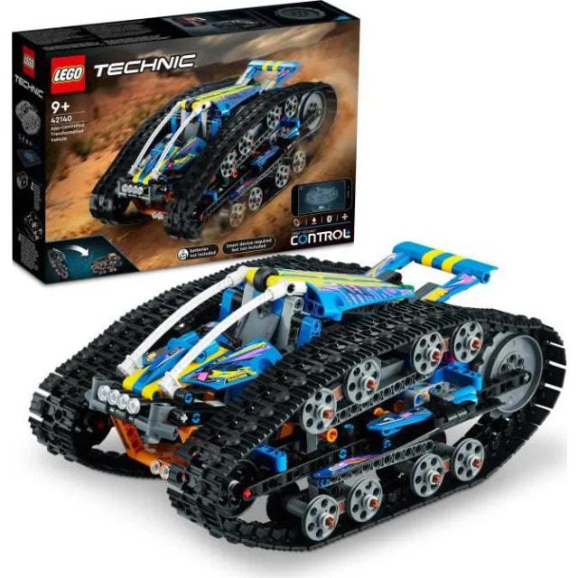 

LEGO 42140 Technic Transformierendes ferngesteuertes Fahrzeug, 2-in-1-Offroad-Erkundungsauto-Spielzeug
