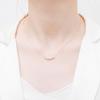 Shining Five Blessings Sterling Silver Choker Necklace - Versatile High-End Women's Clavicle Chain