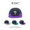 Trendy Color-Block Quick-Dry Five-Panel Waterproof Baseball Cap with Soft Flat Brim for Outdoor Sports and Sun Protection