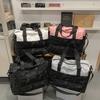 Portable lightweight travel bag, men's and women's large-capacity luggage bag, short trip, independent shoe compartment, storage bag, fitness bag.