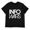 GAOSU Info Wars Alex Jones Logo T Shirt Black