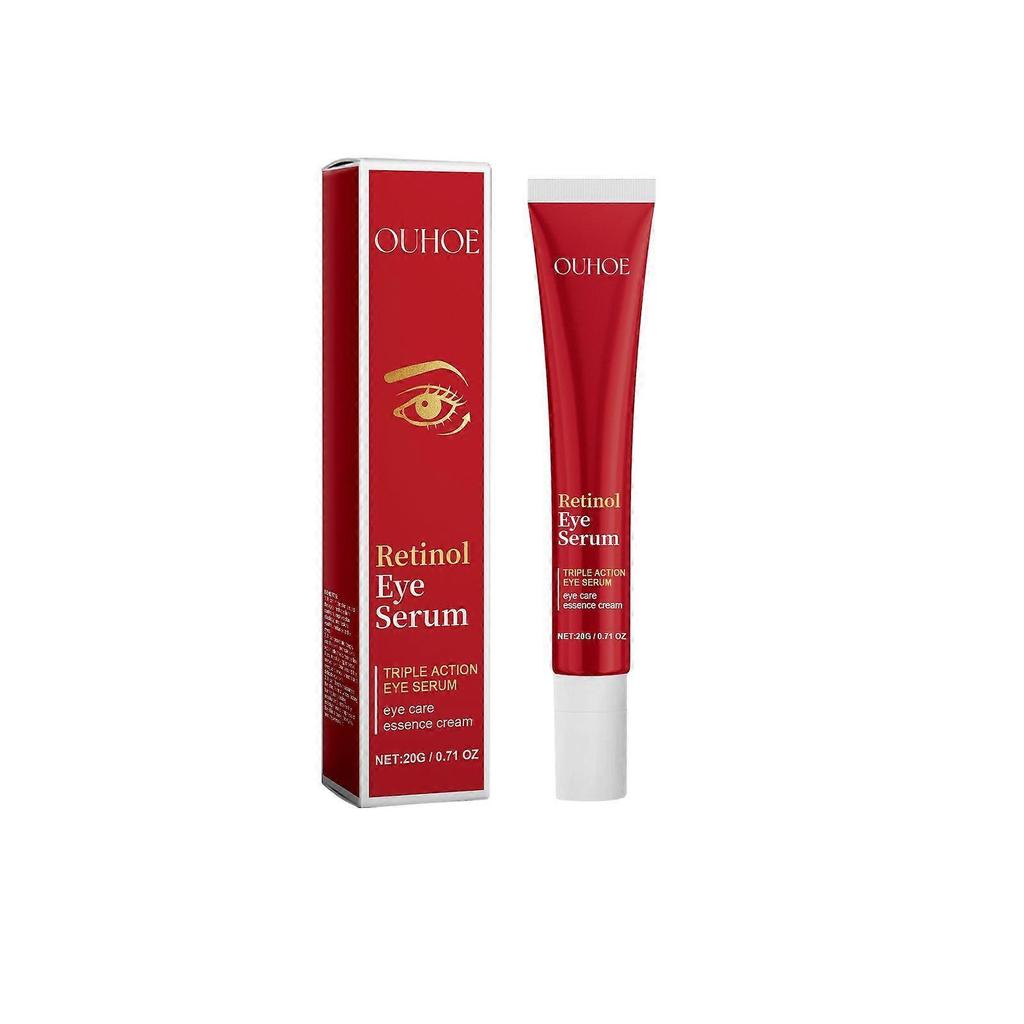 Limited time!!Ouhoe Triple-Effect Eye Serum - Reduces Fine Lines, Moisturizes The Eye Area, Firms And Elasticizes Skin, Eye Moisturizing Cream