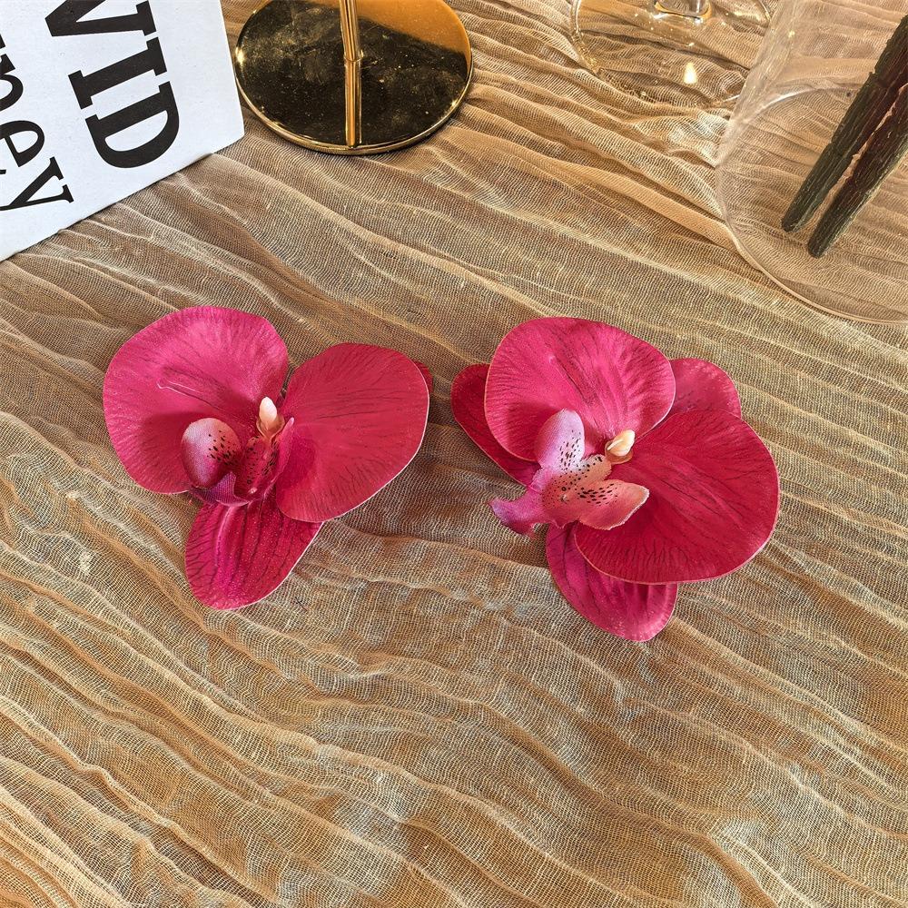 Sandals Decorations Flower Shoe Accessories Vacation Style DIY Shoe Buckle Butterfly Orchid Shoes Charms Shoe Accessories