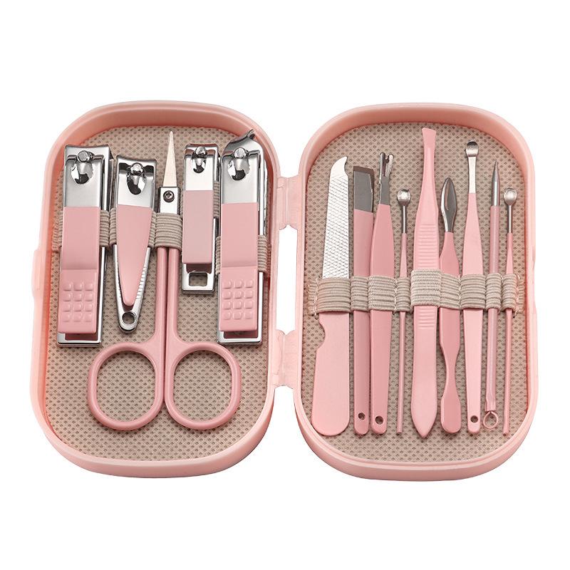 8-Piece Grooming Set: Nail Clippers, Pliers, Ear Pick, Foot Care, Eyebrow Tools, 14 Box Set