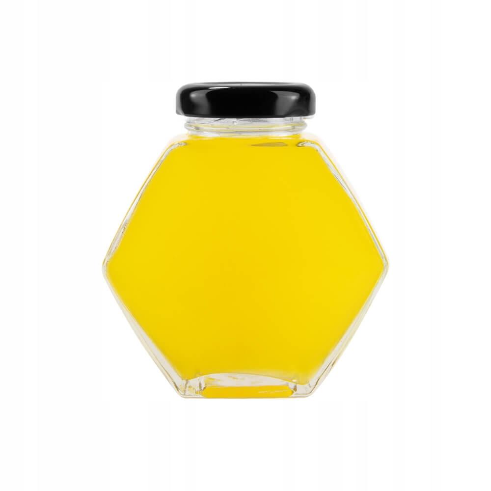12X HEXAGON DECORATIVE JAR 100ML JAM SPICES