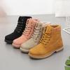 Women's Outdoor Chunky Heel Boots, Versatile Single Boots