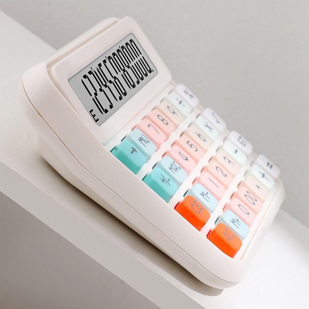 Easy To Use 12 Digits Calculator Candy Color Finance Calculator  School Stationery