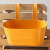 Colorful Hanging Flower Pot Detachable Double Hook Fence Plant Pot Horticultural Decoration Bonsai Flower Rack Home BalconyDecor