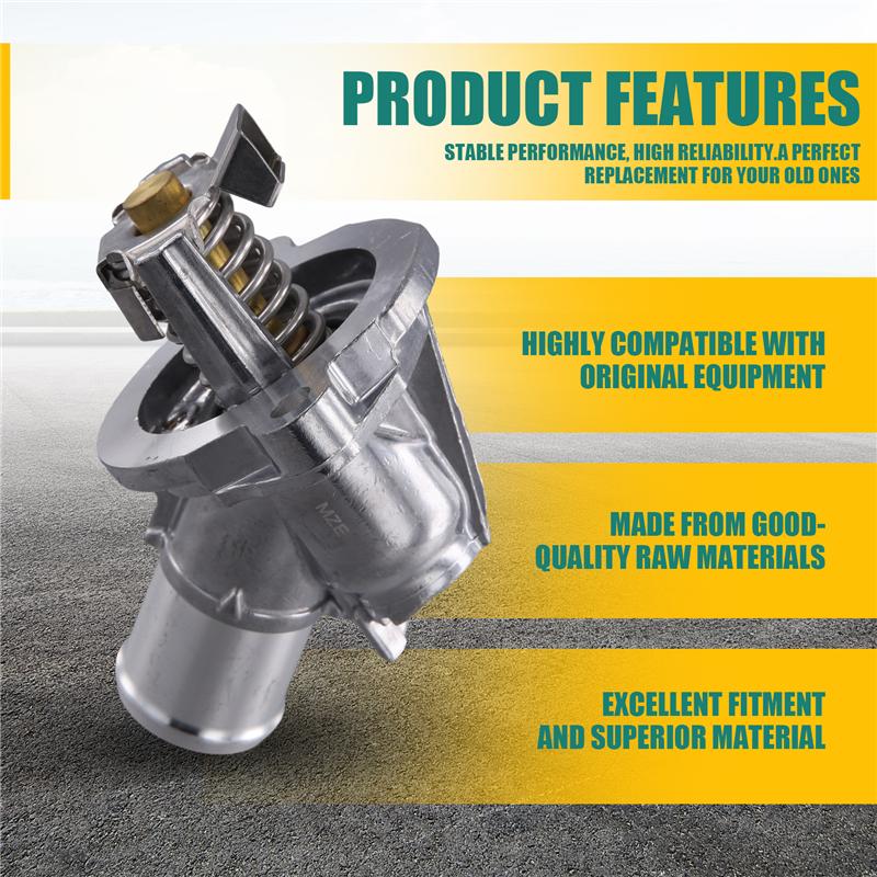 A51K-12656949 12669633 Motorkylning Termostataggregat För Buick För Cruze Equinox Malibu För GMC 12673413