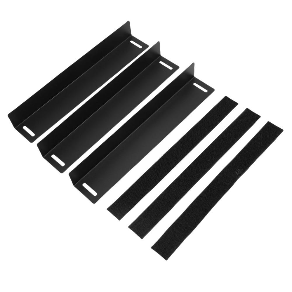 3Pcs Black Rear Trunk Organizer Carbon Steel Car Trunk Panel Car Trunk Divider Car Trunk Organizing