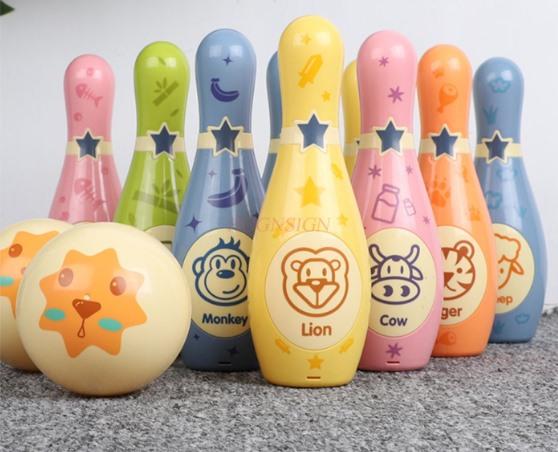 Children'S Bowling Toy Set Boys' Ball Toys Indoor And Outdoor Parent-Child Sports Baby Toys