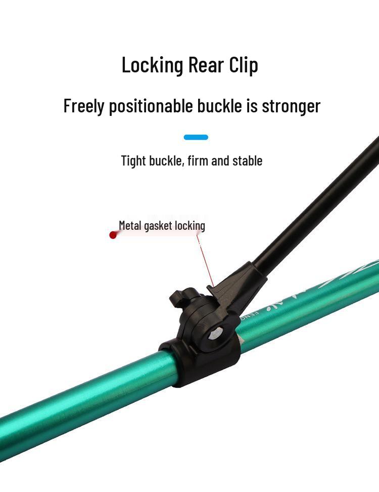 Ultra-Light Carbon Fishing Rod Stand & Holder for Box and Chair Use