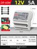 HDR-30 DIN Rail 24V Switched-mode Power Supply, DR-60-12 DC Transformer 220V To 5V, 30/100/15W.