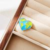 1Pc Creative Love Earth Brooch with Unique Personality, Pin Collar, Party, Birthday, Festival Gift, Souvenir, Meaning of Peace