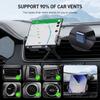 2in1 Car Vent Phone Mount Fast Charging Car Charger Auto Rotating Foldable Smartphone Holder for Samsung Galaxy Z Fold 6 Flip 6