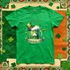 St Patricks Day Lucky Irish Green T Shirt Adult Cotton Funny Festival Graphic T Shirts Casual Unisex Women Unisex Party Tee