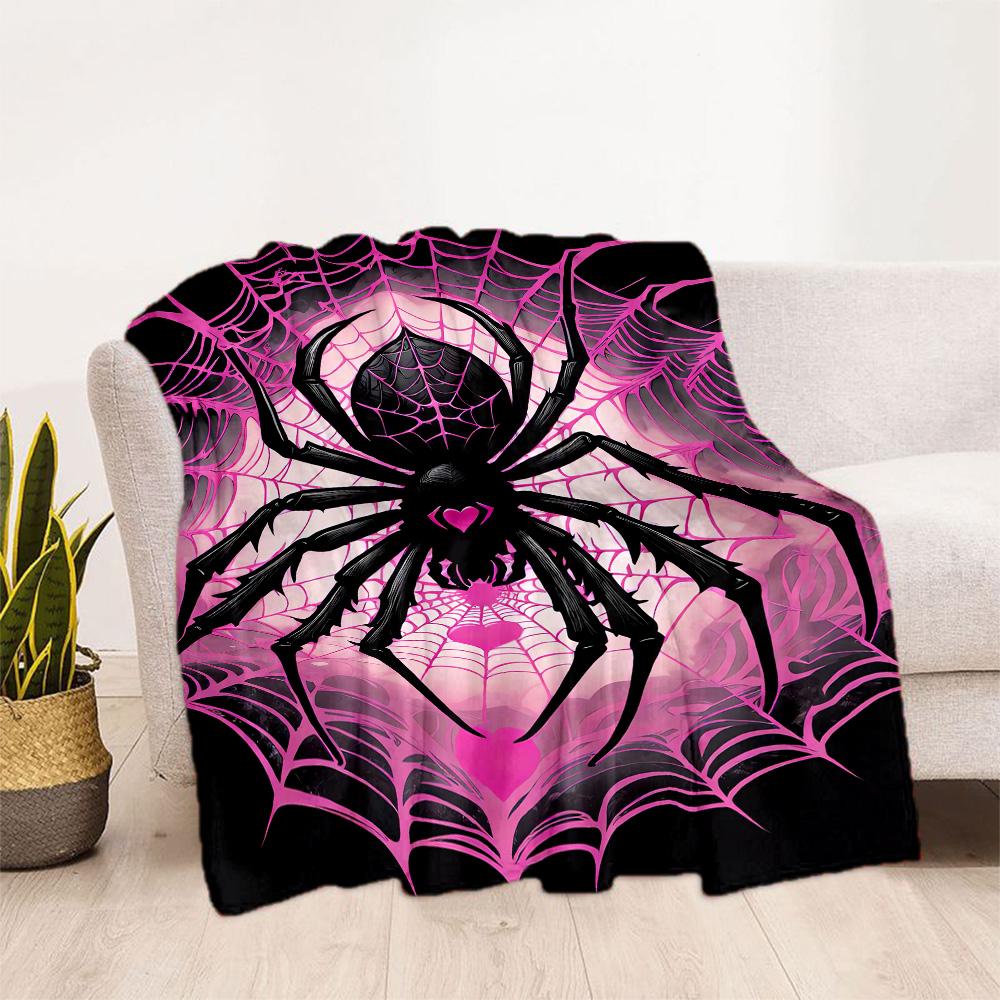 Spider Web Blanket Soft & Cozy Great for Sofa Bed Couch for All Occasions Warmthful Decor Best Holiday Gift for Friends Family