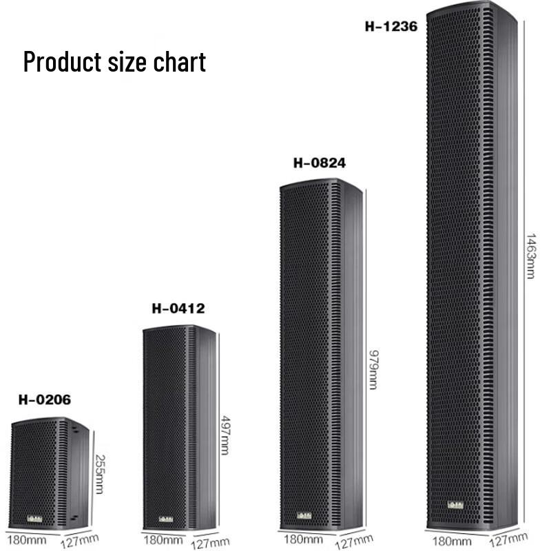 Huidu H-0206 Professional All-Weather PA Sound Column Speaker