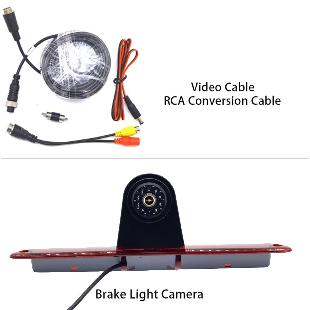 CVBS AHD 1080P AHD 1080P Waterproof Car Brake Light Rear View Reverse Camera For Mercedes-Benz Sprinter VW Crafter Van 2007-2018