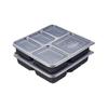 Meiliya Disposable Plastic Food Containers with Lids