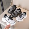 Spring Autumn Kids Breathable Mesh Dad Shoes Boys Girls Casual Running Sneakers Fashion Lightweight Sports Shoes For Children
