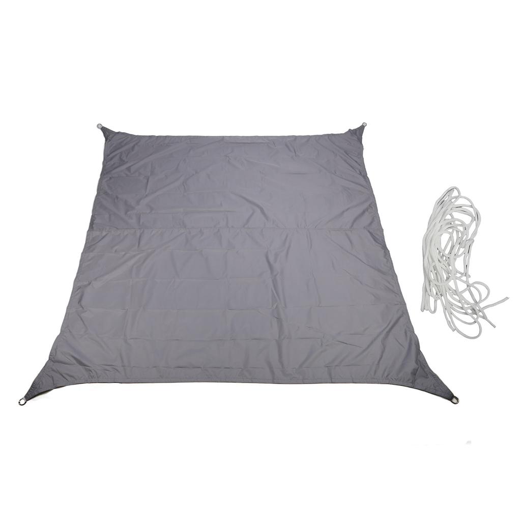 Sonnensegel Professionell Wasserdicht 90 Prozent UV-Block Atmungsaktiv Sonnenschutzsegel für Außenterrasse