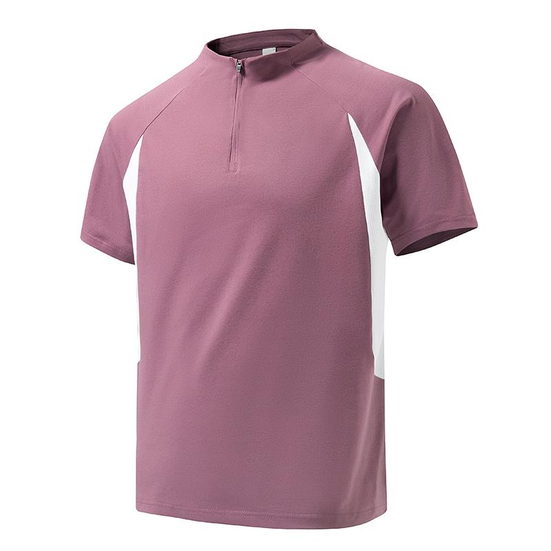 Short Sleeved T-shirt Men's Summer Ice Silk Casual Loose Half Sleeved T-shirt Men's Breathable T-shirt