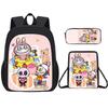 Cartoon Backpack For Kid With Graphic Design And Large Capacity Daily For