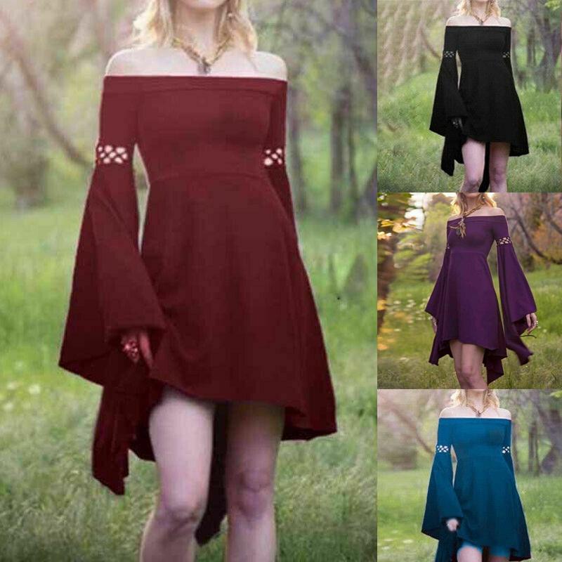 Medieval Palace Cosplay Costume Retro Dress For Women And Girls