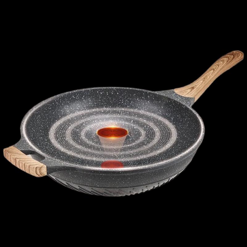 Deslon Red Dot Maifan Stone Non-Stick Wok