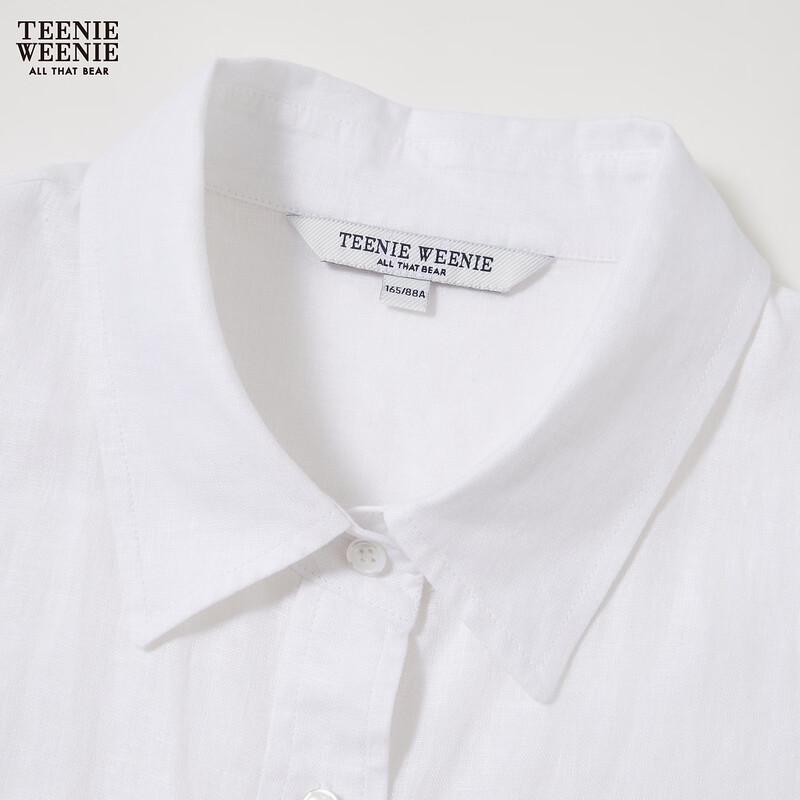 Teenie Weenie Women's Sleeveless Linen POLO Shirt