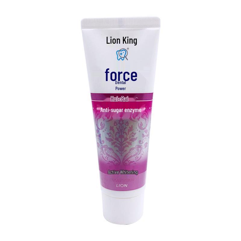 Lion Dentor-Force Enzyme Whitening Toothpaste 130g - Three Fresh Breath Flavors