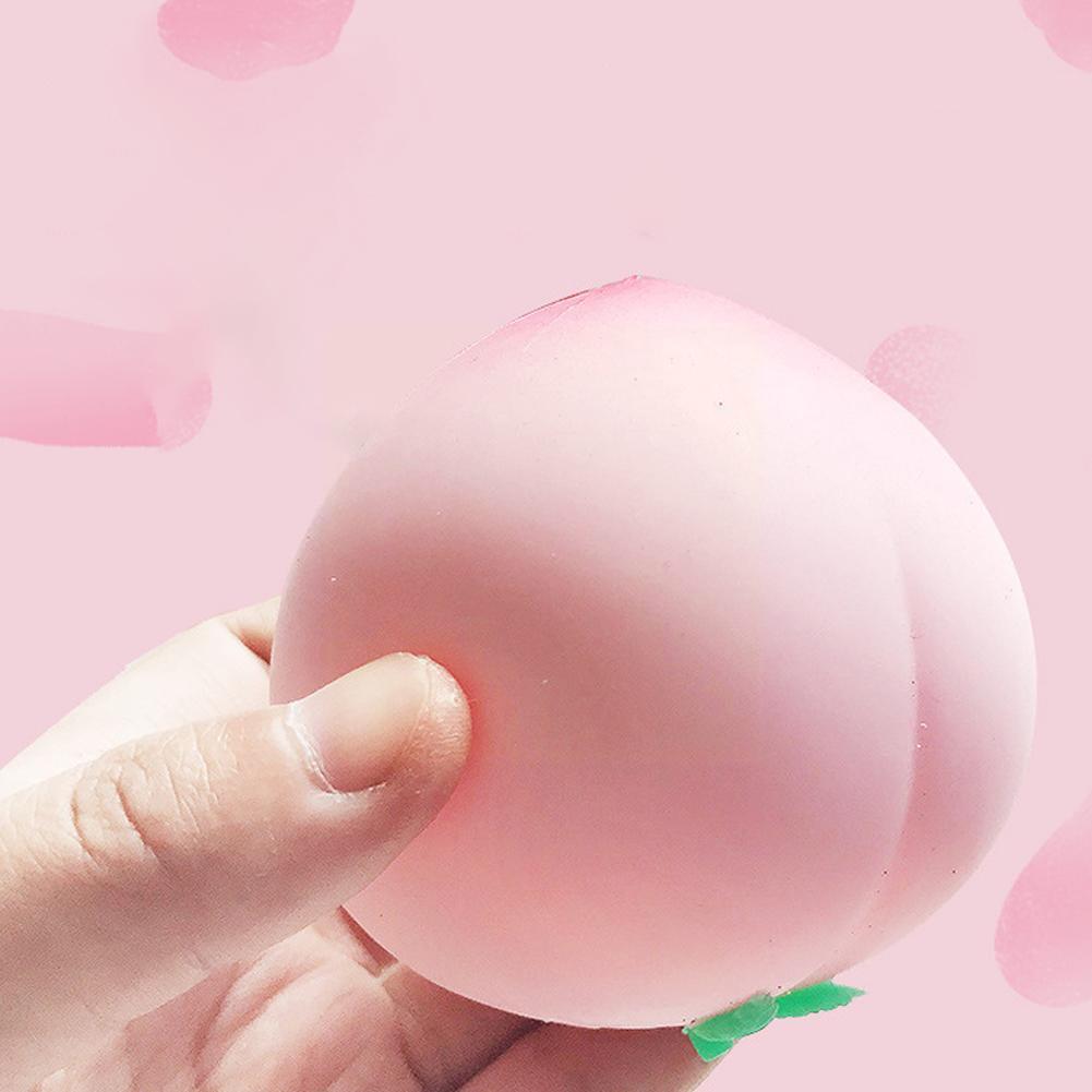 New Creative Anti Stress Peach Children'S Ball Pinching Toy Gift Fidget Toy Novelty Gifts
