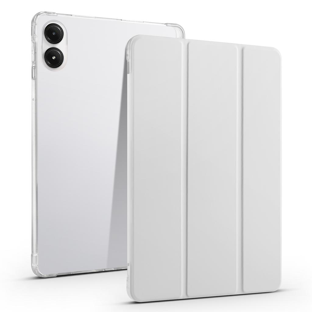 For Xiaomi Redmi Pad Pro/Redmi Pad Pro 5G/Poco Pad Case with Pen Slot Tri-Fold Stand Leather Tablet Cover Auto Wake/Sleep