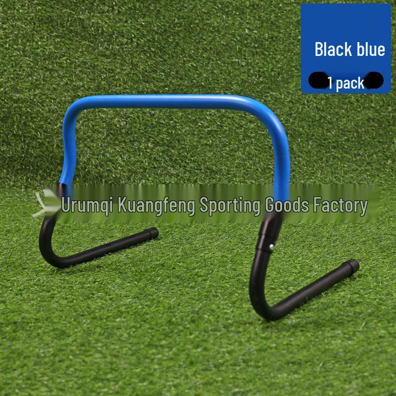 2-Speed Adjustable Football Training Hurdles - Multi-Functional, Foldable Obstacle Bar for Physical Training