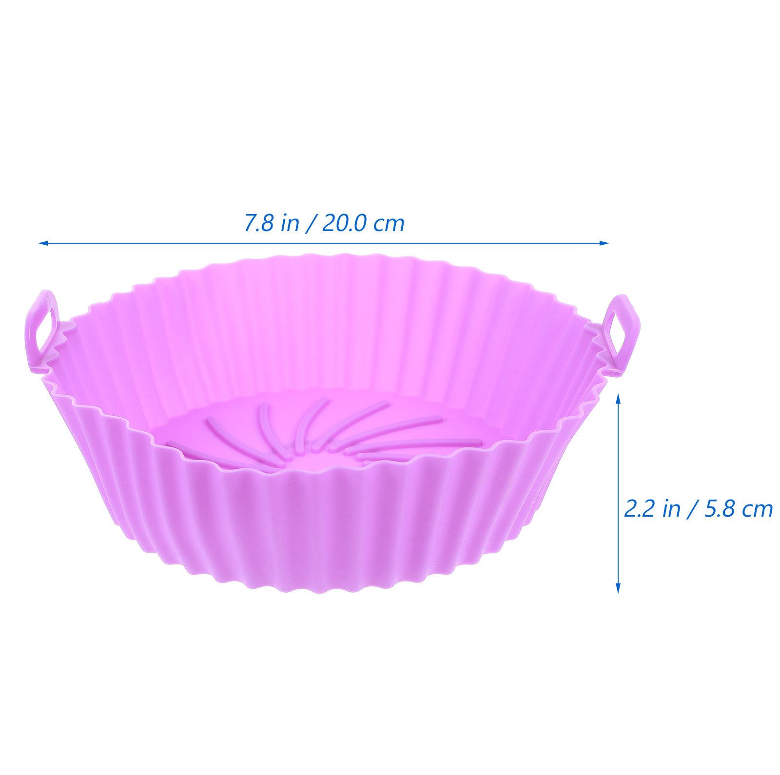 

Air Fryer Silicone Liner Non-Stick Baking Pad Inner Pot Replacement Mat Heat Resistant Reusable Baking Supplies