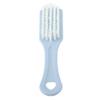 Multi functional Plastic Shoe Cleaning Brush Bushy Nylon Bristles Scrubber Washing Tool(Blue)