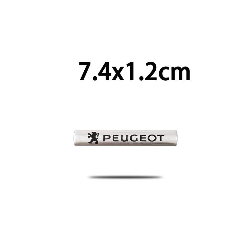 Car Emblem Sticker Accessories For Peugeot 206 307 308 207 3008 208 407 508 2008 5008 301 406 408 607 4008 Rifter RCZ Citroen DS