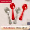 Disposable Long Handle Soup Spoons