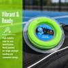 Smooth Tennis String Polyester Neon Green Tennis String Racquet String  For Tennis Racket